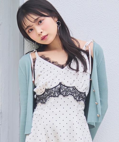 WILLSELECTION（ウィルセレクション） ワンピース レーストリムキャミ