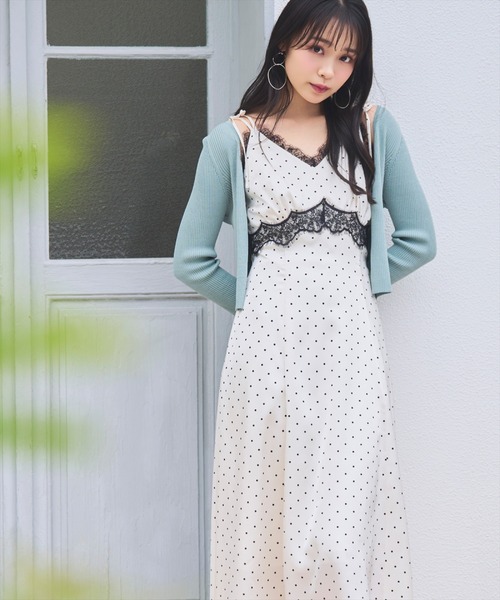WILLSELECTION（ウィルセレクション） ワンピース レーストリムキャミ