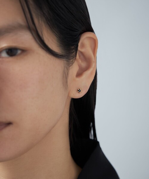 ピアス ピアス ジルコニア スター レディースの画像