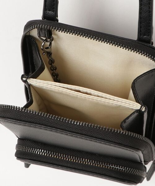 「MARW UNITED ARROWS」 ワンポイントショルダーバッグ - ブラック レディース_画像4