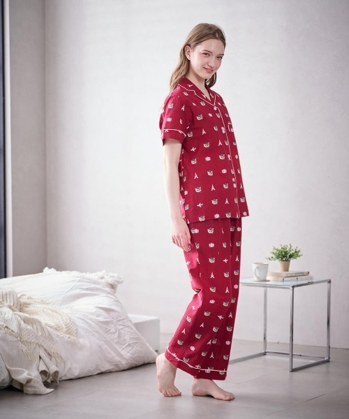 ROBE DE POTECHINO セットアップ パジャマ　さえら　ルームウェア PAUL&JOE（ポール＆ジョー） パジャマ ルームウェア フライトヌネット