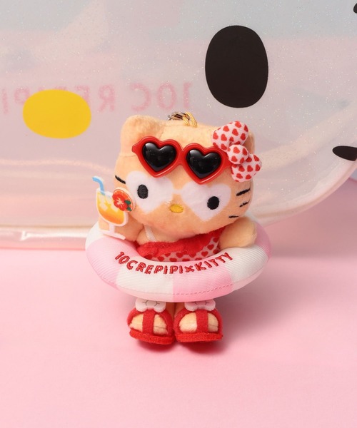 10C REPIPI キーホルダー 「HELLO KITTY」「10C REPIPI」マスコット