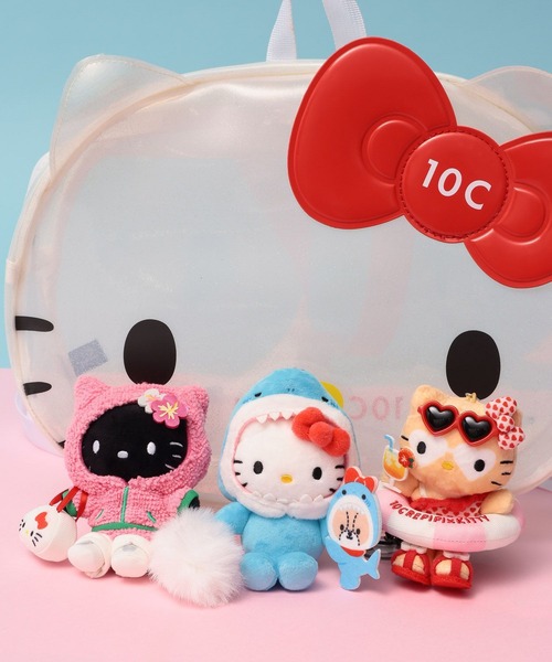 10C REPIPI キーホルダー 「HELLO KITTY」「10C REPIPI」マスコット