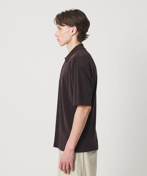 【新色】Lacoste/半袖ポロシャツ/Mサイズ/ダークブラウン LACOSTE（ラコステ） ポロシャツ 半袖 「LACOSTE for BEAUTY＆YOUTH