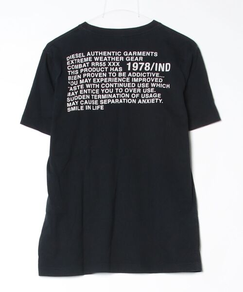 DIESEL 半袖 DIESEL（ディーゼル） 半袖Tシャツ X-SMALL ブラック レディース