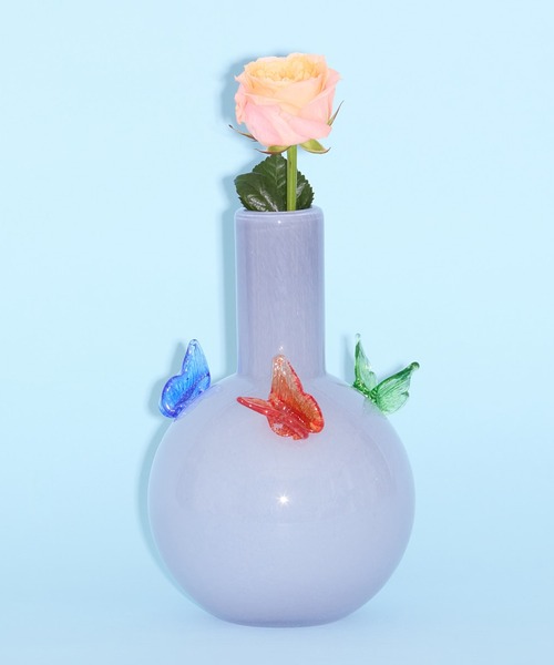 花瓶 ガラス 青の商品一覧 通販 - Yahoo!ショッピング