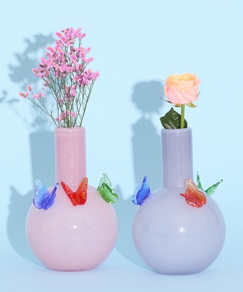 花瓶 ガラス 青の商品一覧 通販 - Yahoo!ショッピング