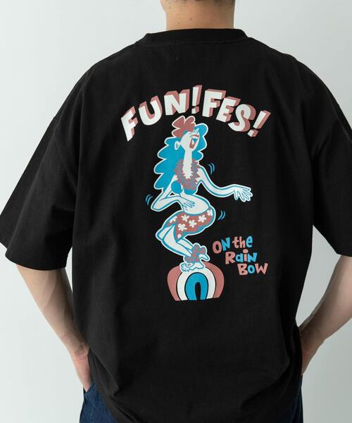 URBAN RESEARCH Sonny Label tシャツ HIROCKSHOWコラボTシャツ RAINBOW