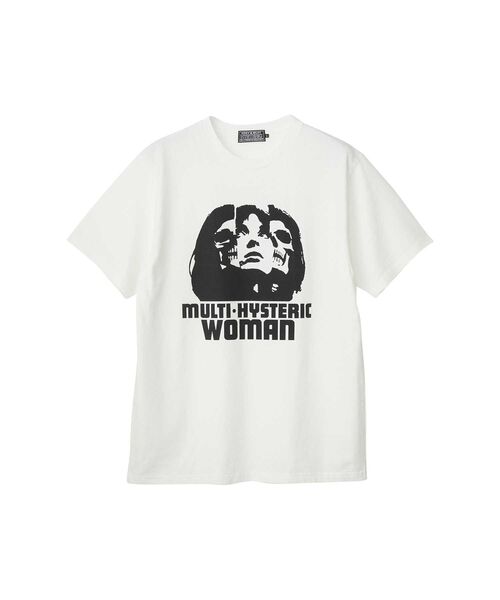 HYSTERIC GLAMOUR スカルプリント Tシャツ HYSTERIC GLAMOUR（ヒステリックグラマー） tシャツ MULTI HYSTERIC