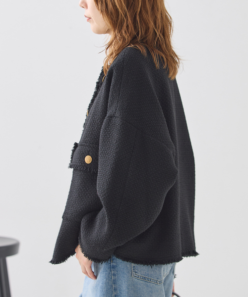 JOURNAL STANDARD ツイードジャケット journal standard L'essage（ジャーナルスタンダード レサージュ