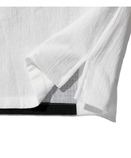 ブラウス “Nas” Oversize Shirt 【ロングスリーブラグランニットプルオーバー】