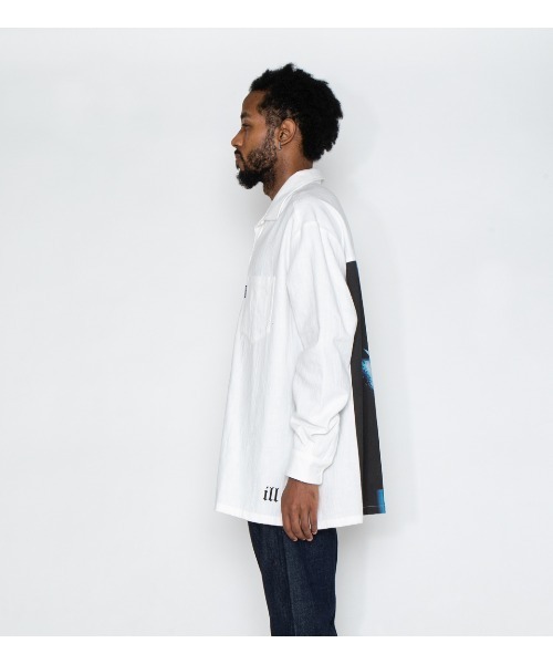 ブラウス “Nas” Oversize Shirt 【ロングスリーブラグランニットプルオーバー】