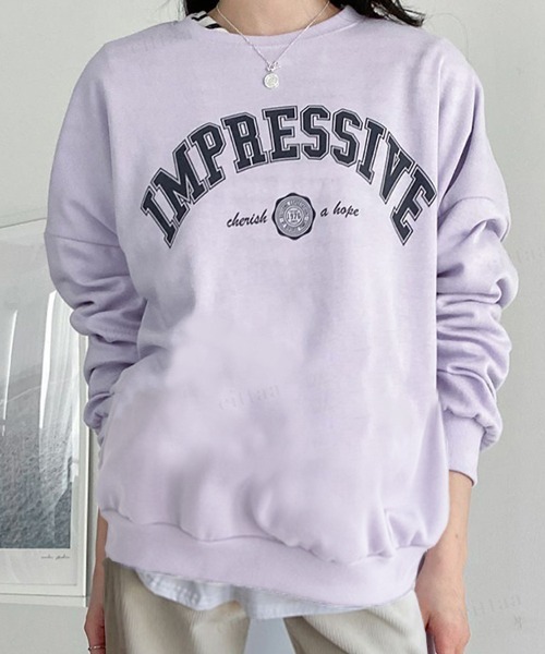 スウェット 22 S S 春夏 韓国ファッション Impressiveロゴスウェット トレーナー Zozotown Paypayモール店 通販 Paypayモール