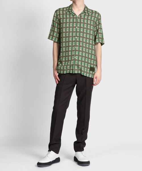 シャツ ブラウス Projector” オープンカラーシャツ / 223355 905U Projector” オープンカラーシャツ Paul 再生繊維 セルロース