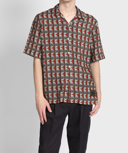 シャツ ブラウス Projector” オープンカラーシャツ / 223355 905U Projector” オープンカラーシャツ Paul 再生繊維 セルロース