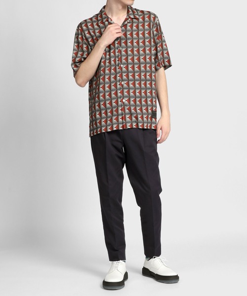 シャツ ブラウス Projector” オープンカラーシャツ / 223355 905U Projector” オープンカラーシャツ Paul 再生繊維 セルロース