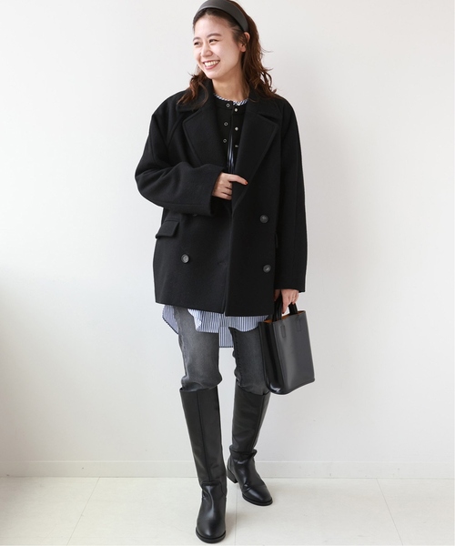 JOURNAL STANDARD relume レディース コート ピーコート 「一部