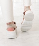 厚底 スポーツサンダル サンダル オープントゥ...の詳細画像2