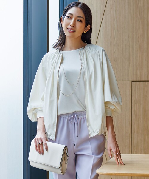 23区（ニジュウサンク） ブルゾン ジャンバー 「洗える/撥水加工