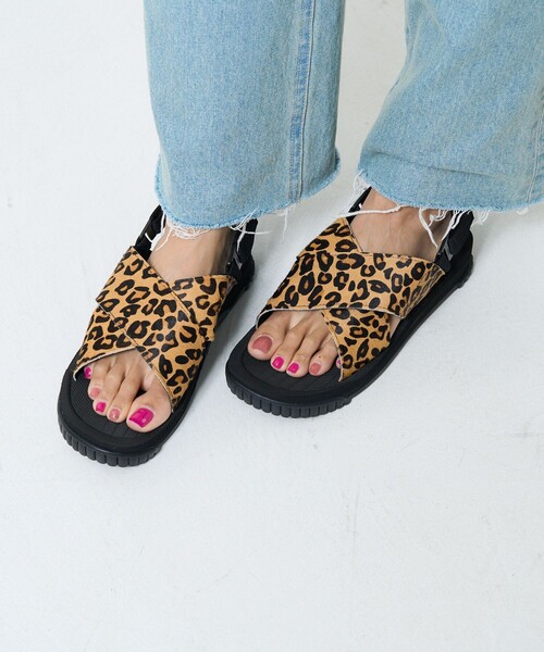 FREAK'S STORE サンダル SHAKA/シャカ FIESTA COWHAIR