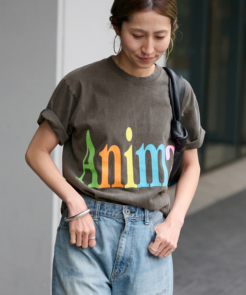 フレームワーク STUDIO WEAREALLANIMALSTシャツ ≪予約≫STUDIO WEAREALLANIMALS 別注 ANIMALS ロングスリーブ