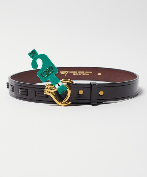 TORY LEATHER ベルト LEATHER/トリーレザー HOOF PICK BELT