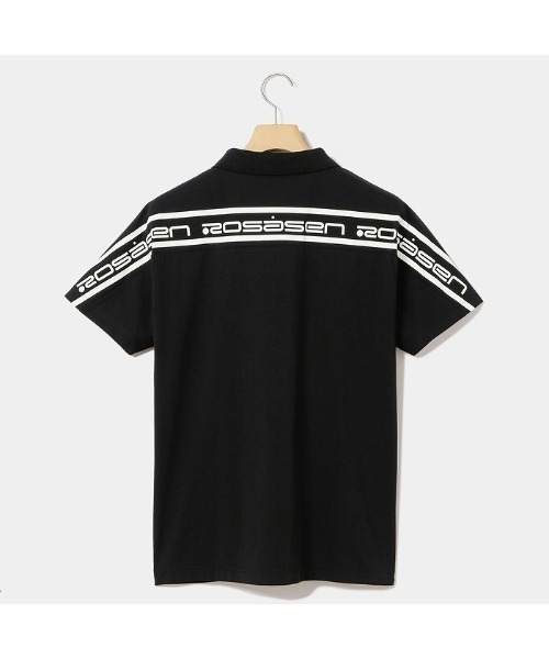 Rosasen ポロシャツ 「Rosasen/GOLF」A-Line ロゴポロシャツ