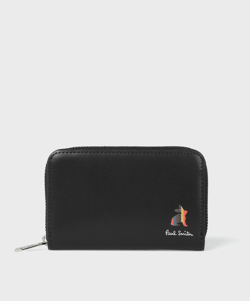 【美品】ポールスミス　マーケットリー　ストライプ　ラビット　コインケース 小銭入 美品】ポールスミス マーケットリー ストライプ ラビット コイン