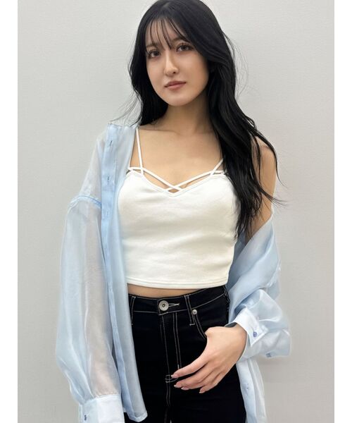 【専用出品です。】D&G/ドルチェ&ガッバーナ★ビスチェ/キャミソール セール】 【ヒルナンデス！で紹介】合皮ビスチェ （キャミソール