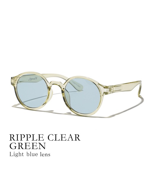 jugaad14ジャガード14 Rippleclearサングラス Jugaad14 サングラス 「Jugaad14」RIPPLE CLEAR green