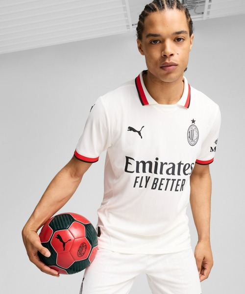 PUMA tシャツ プーマ メンズ ACミラン 2024-25 アウェイ PUMA tシャツ プーマ メンズ ACミラン 2024-25 アウェイ