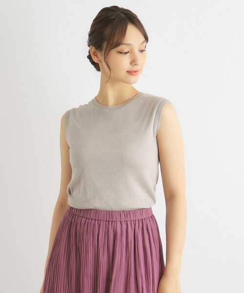 LAURA ASHLEY（ローラアシュレイ） タンクトップ ノースリーブ 「日本