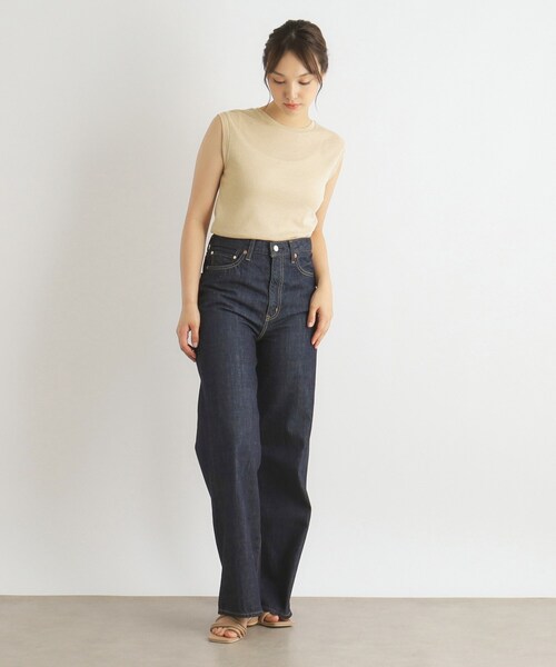 トップス Laura LAURA ASHLEY（ローラアシュレイ） タンクトップ ノースリーブ 「日本