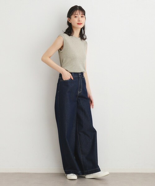 LAURA ASHLEY（ローラアシュレイ） タンクトップ ノースリーブ 「日本