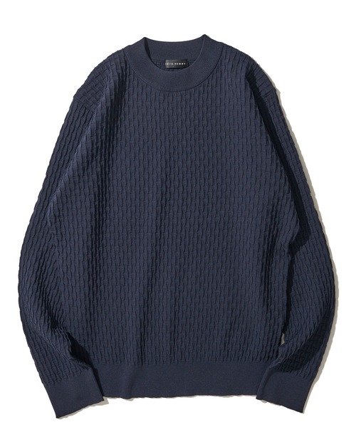 TETE HOMME（テット オム） セーター ニット ブリスター編み