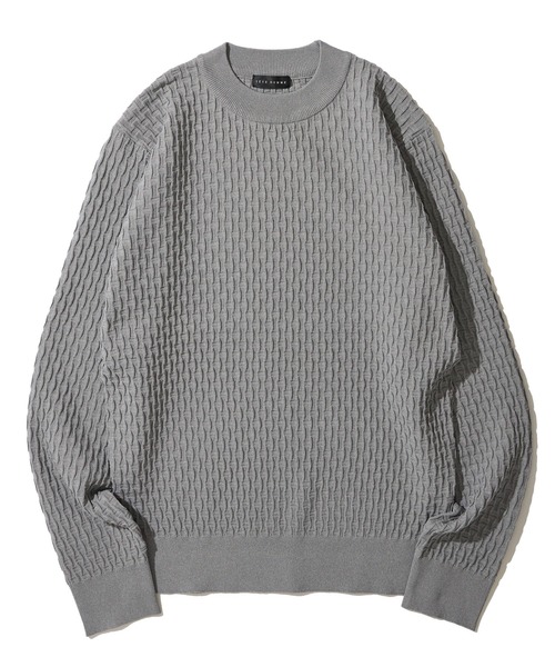 TETE HOMME（テット オム） セーター ニット ブリスター編み