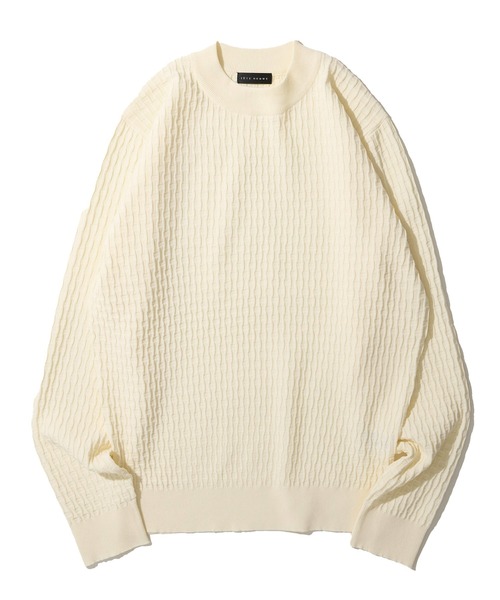 TETE HOMME（テット オム） セーター ニット ブリスター編み