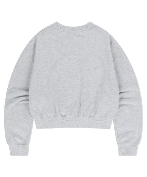 トレーナー スウェット 「mahagrid/マハグリッド」 VINTAGE COLLEGE CROP SWEATSHIRT/ヴィンテージカレッジ クロ MAHAGRID トレーナー スウェット 「mahagrid/マハグリッド