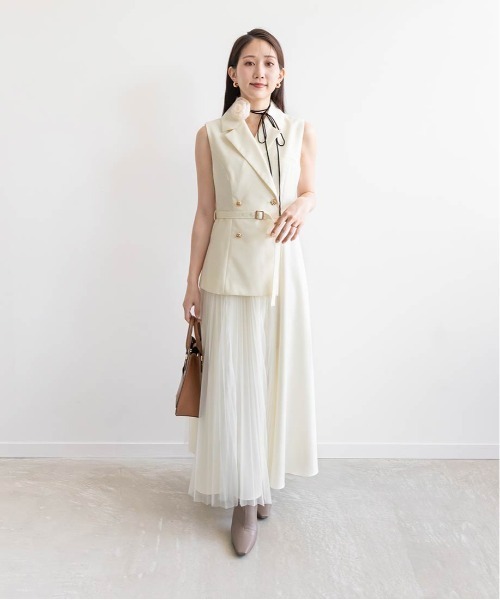 RANDA ワンピース ジャケットライクワンピース : ZOZOTOWN Yahoo