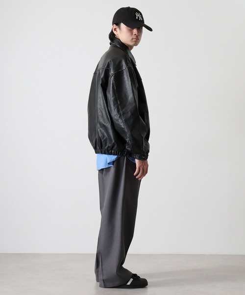 Jungle STORM 日本 レザーシャツレザージャケット Vintage