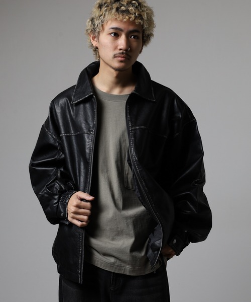 ジャケット・アウター vintage G-1 Leather blouson sullen BLK L ジャケット・アウター vintage G-1 Leather blouson sullen BLK L
