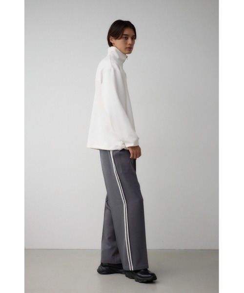 パンツ mauji AZUL BY MOUSSY スラックス ツータックラインワイドパンツ