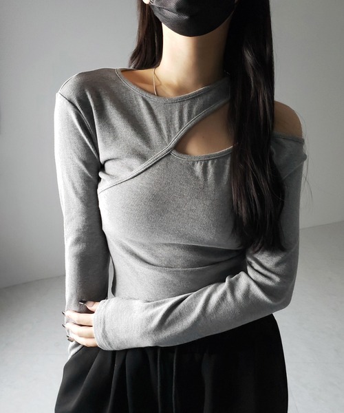 me+em select（ミームセレクト） tシャツ 「 3color 」ショルダー