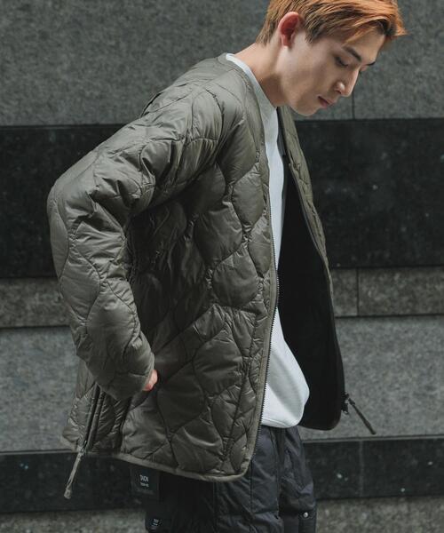TAION（タイオン） ダウンジャケット ダウン TAION MILITARY Wzip V