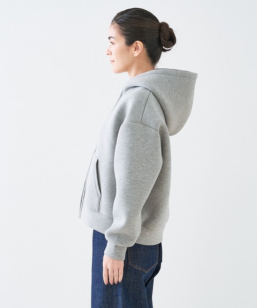 collex（コレックス） パーカー ダンボールジップパーカー レディース