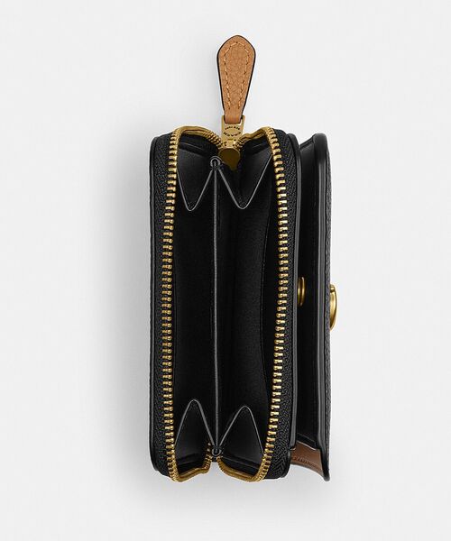 COACH ビルフォールド カラーブロック ウォレット 財布 コインケース 黒 COACH 財布 ビルフォールド ウォレット・カラーブロック