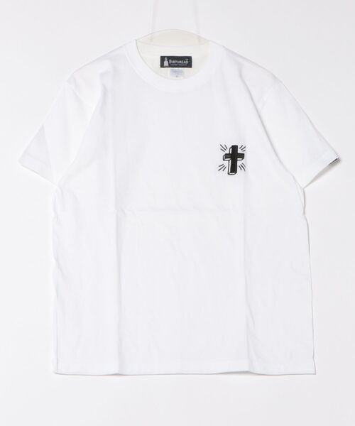 JUGLANS（ユグランス） tシャツ 「BIRTHREAD」タトゥー刺繍5.6oz /ロゴ