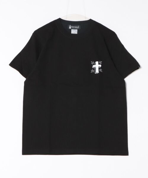 JUGLANS（ユグランス） tシャツ 「BIRTHREAD」タトゥー刺繍5.6oz /ロゴ