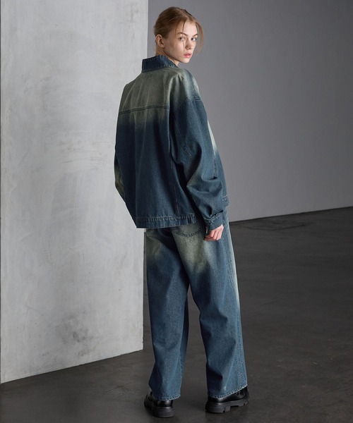 SERACE デニムジャケット gジャン 「SERACE」Vintage design