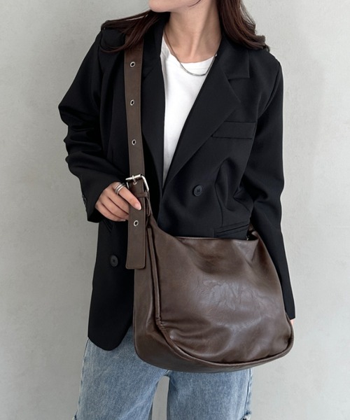 CLEA ショルダーバッグ バッグ ベルトヴィンテージライクショルダー